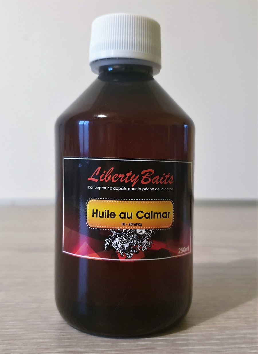 Huile au Calmar Liberty Baits